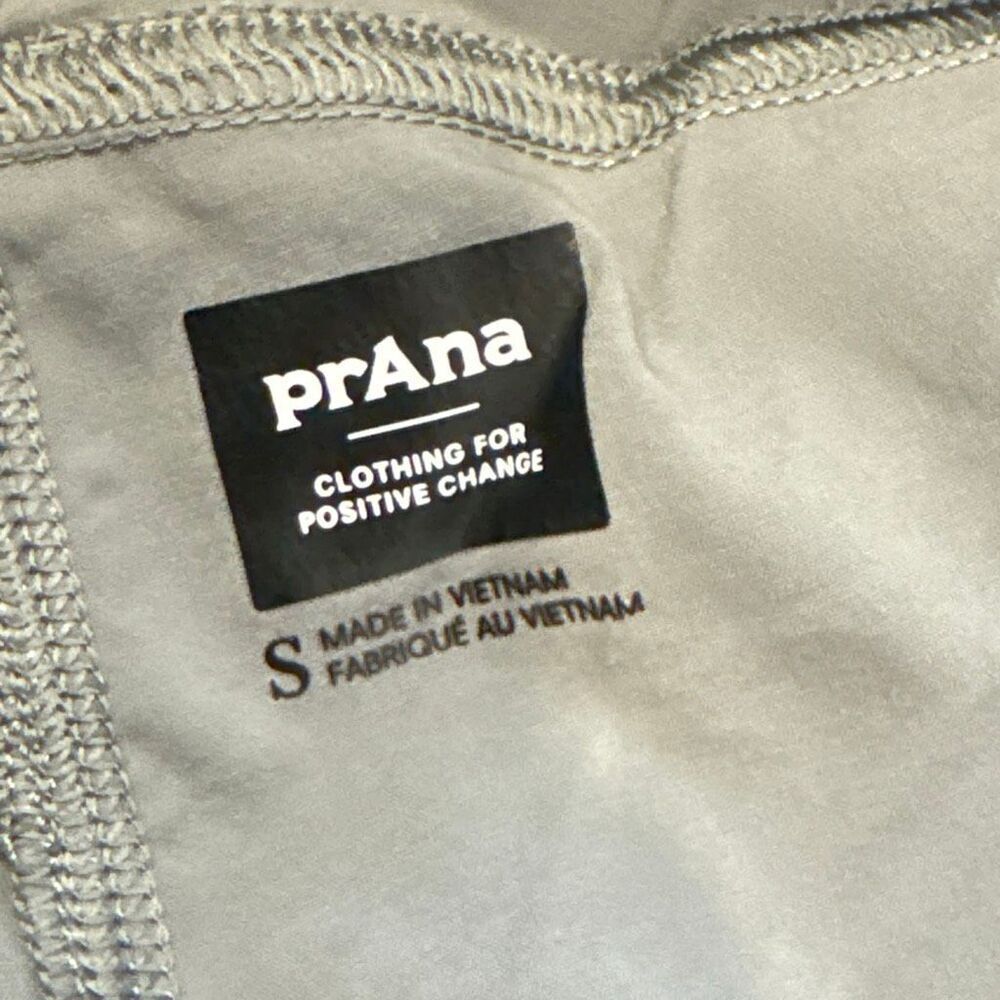 PrAna gray nylon pants size small - Picture 2 of 5